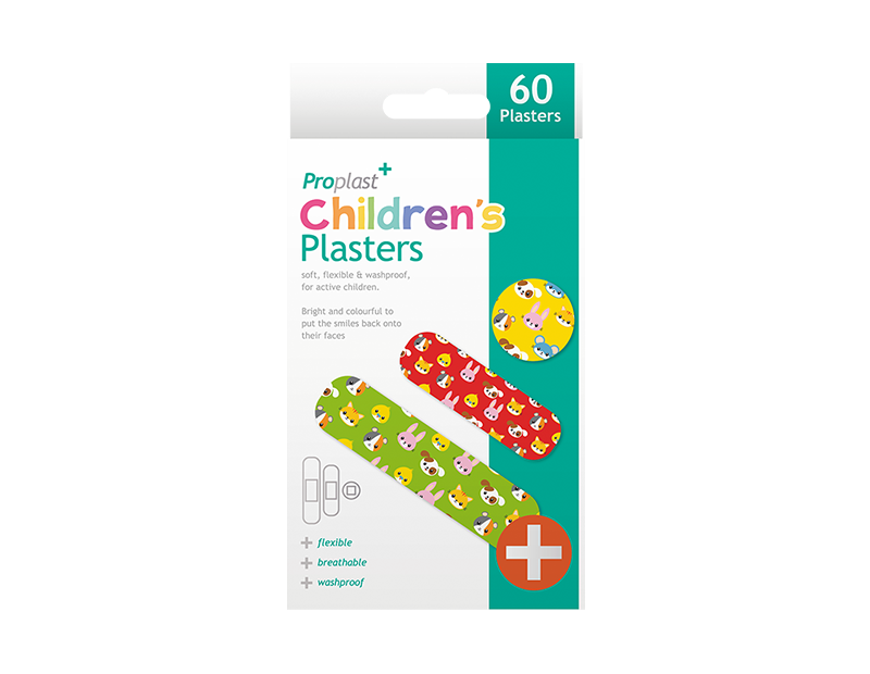 Childrens Plasters 60 pack